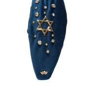 Lele Sadoughi Headbands Crystal Star of David Knotted Headband