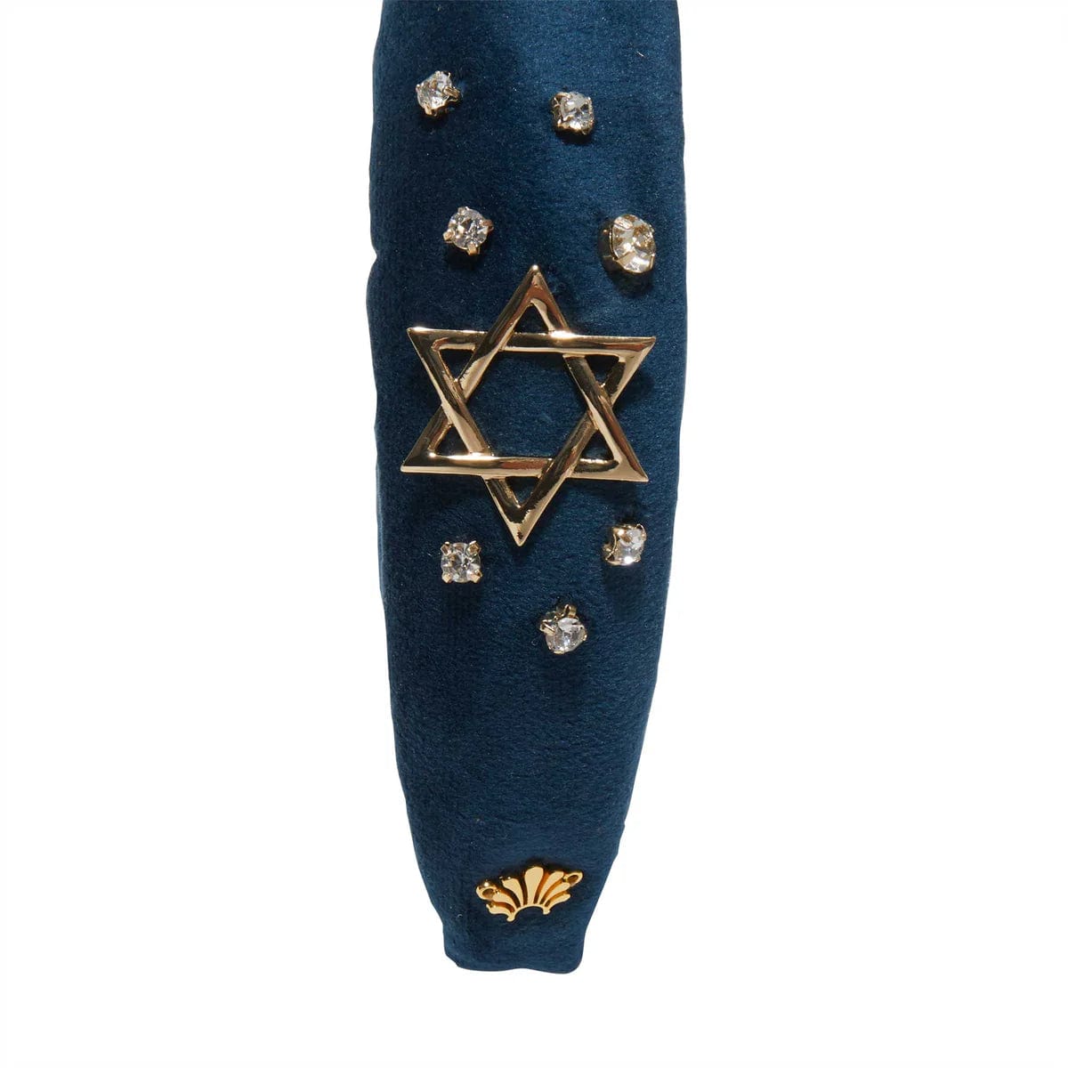 Lele Sadoughi Headbands Kids Crystal Star of David Knotted Headband