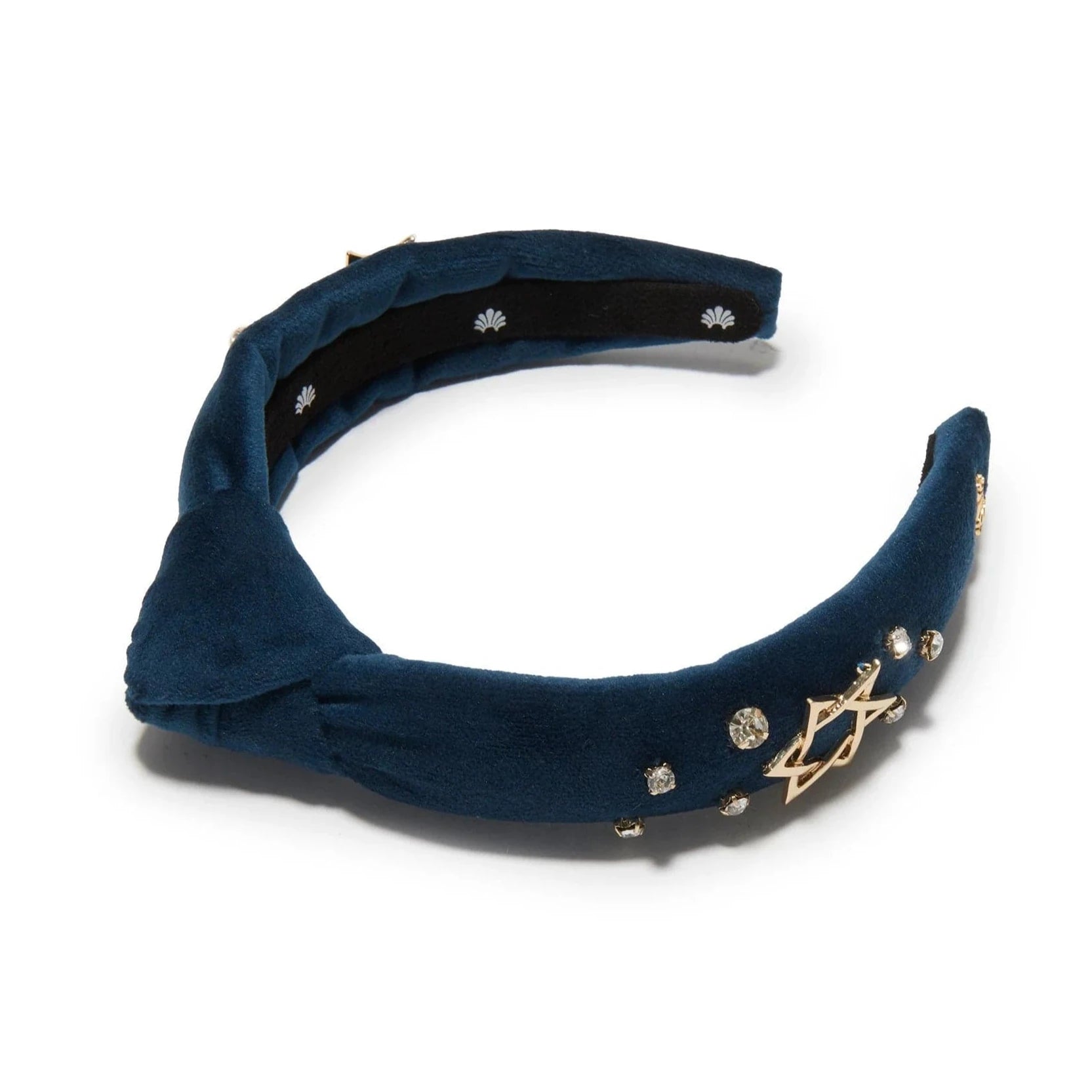 Lele Sadoughi Headbands Kids Crystal Star of David Knotted Headband