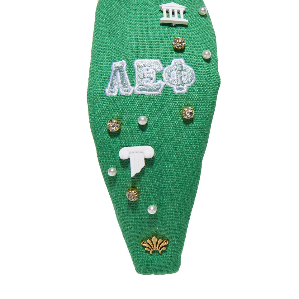 Lele Sadoughi - AEPhi Knotted Headband by Lele Sadoughi - ModernTribe