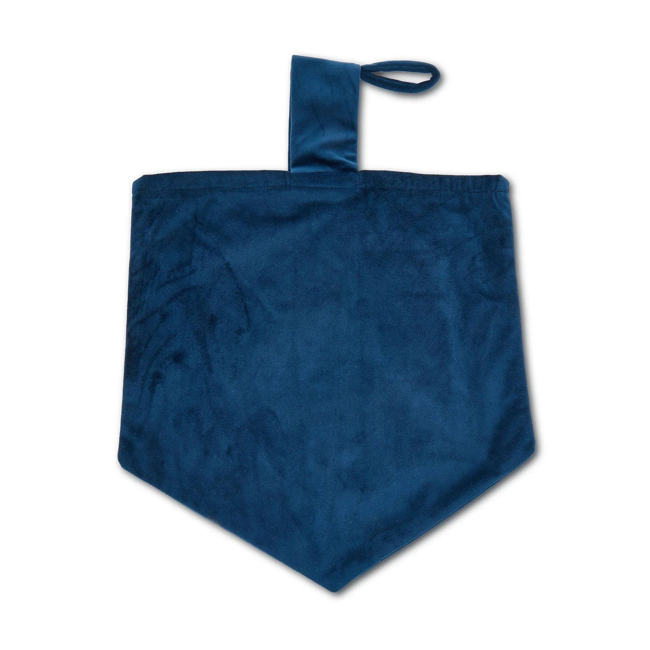 Lele Sadoughi - Navy Dreidel Star of David Hanukkah Stocking by Lele Sadoughi - ModernTribe