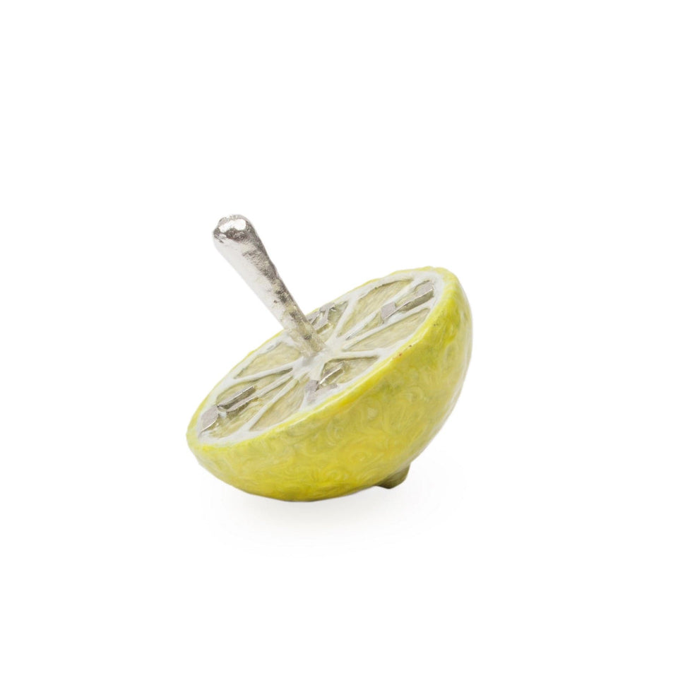 Quest Collection - Hand - Painted Lemon Dreidel - ModernTribe