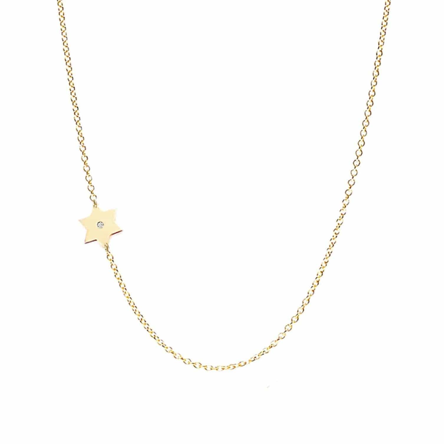 Miriam Merenfeld Jewelry Necklaces Classic Star of David Necklace - Gold Plated