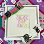 Crack Dot Bam Mah Jongg Needlepoint Kit
