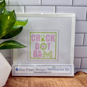 Crack Dot Bam Mah Jongg Needlepoint Kit
