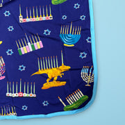 Amy Kritzer Becker Blankets Hanukkah Many Menorahs Bamboo Blanket