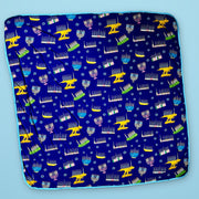 Amy Kritzer Becker Blankets Hanukkah Many Menorahs Bamboo Blanket