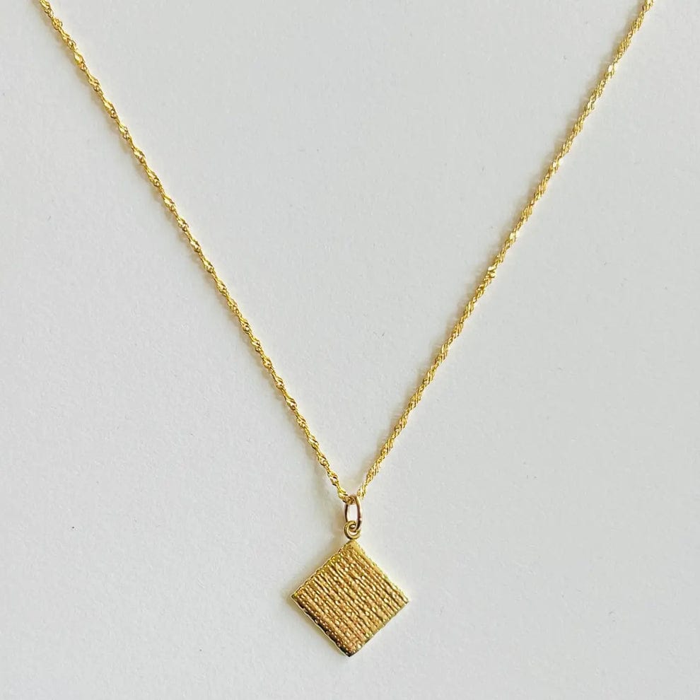 Banana Menorah - Matzah Charm Necklace - 14k Gold, Gold Vermeil or Sterling Silver - ModernTribe