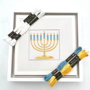 Menorah Needlepoint Kit