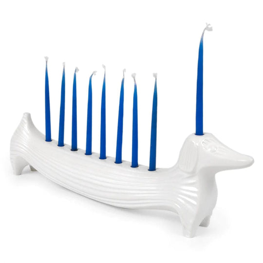 Dachshund Menorah by Jonathan Adler