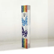 Florida-Funshine Mezuzahs Butterfly Pride Embellished Mezuzah