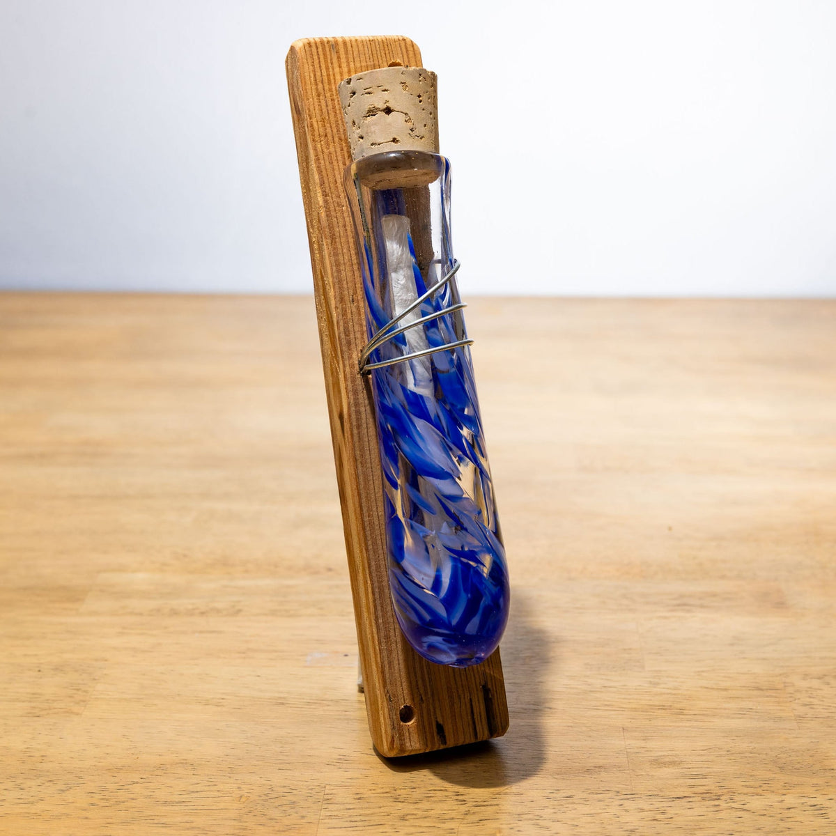 Smash Glass Mezuzah by BGOLD Glass