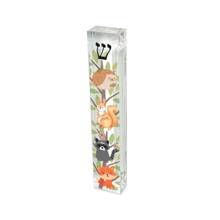 Florida - Funshine - Personalized Woodland Animals Mezuzah - ModernTribe