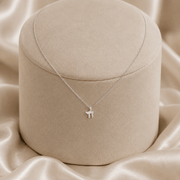 Alef Bet Necklaces Sterling Silver Tiny Chai Necklace - Sterling Silver