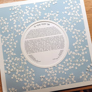 Melanie Dankowicz Ketubahs Modern Vine Ketubah - (Choice of Colors)