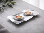 Moon Path Shabbat Candlesticks by Laura Cowan