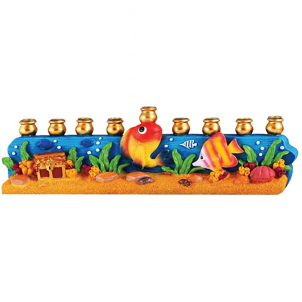 Zion Judaica - Sea Life Menorah - ModernTribe