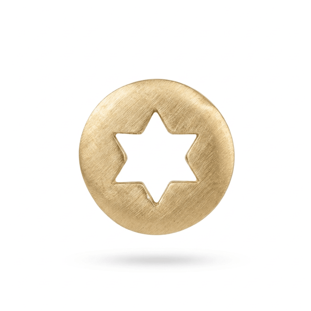 Bareket Jewelry - Open Star of David Necklace - 14k Gold - ModernTribe