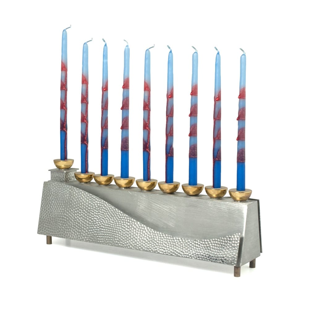 Joy Stember Menorahs Negev Menorah by Joy Stember