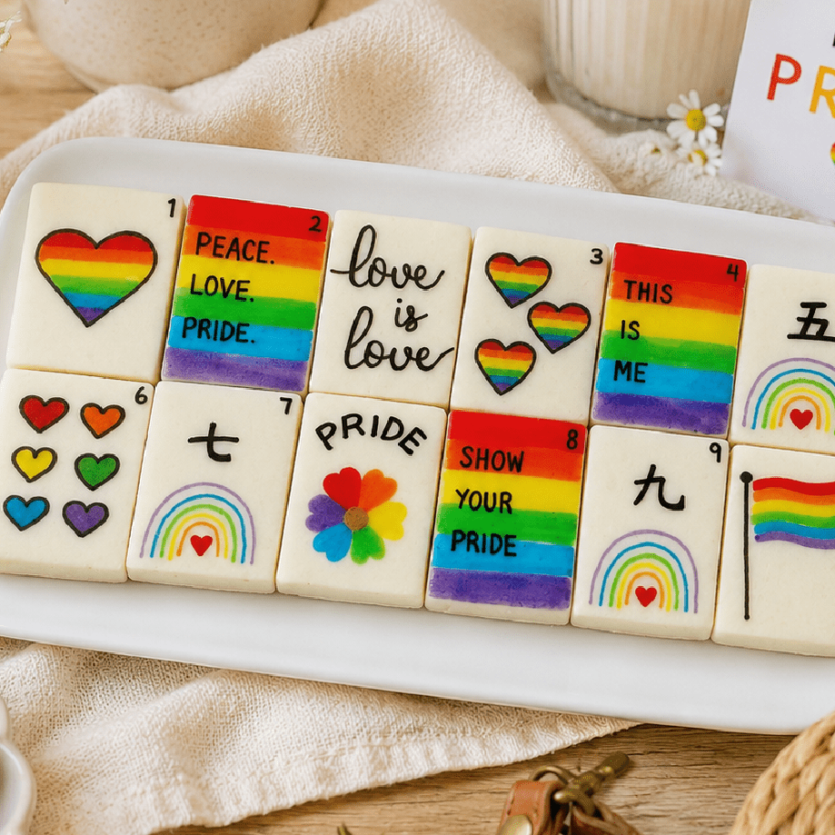 Marzipops - Pride Rainbow Mahjong Marzipan Tiles - ModernTribe