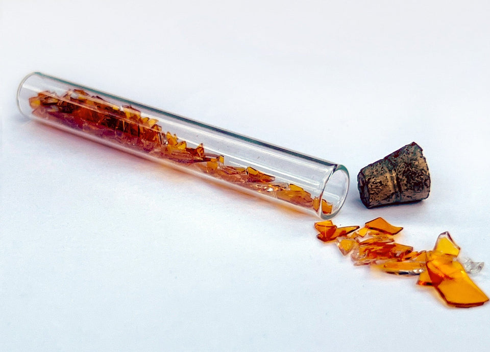 Glenn Grubard Designs - Tree of Life Wedding Glass Mezuzah by Glenn Grubard - ModernTribe