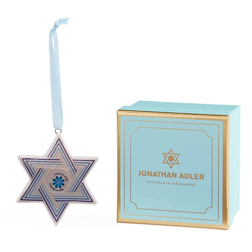 Jonathan Adler Ornaments Default Star of David Ornament by Jonathan Adler