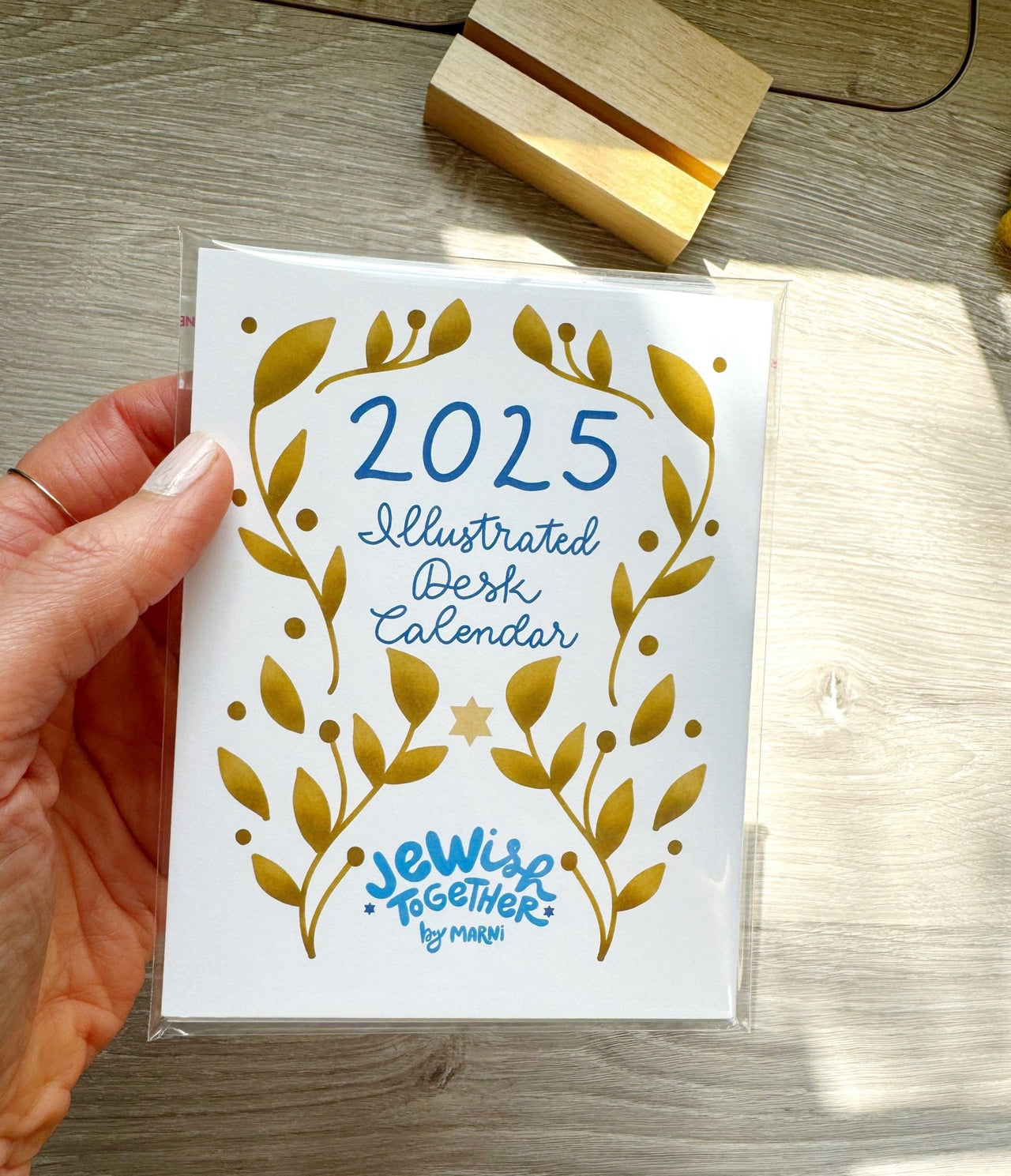 Jewish Together - Jewish Together 2025 Desk Calendar with Stand - ModernTribe