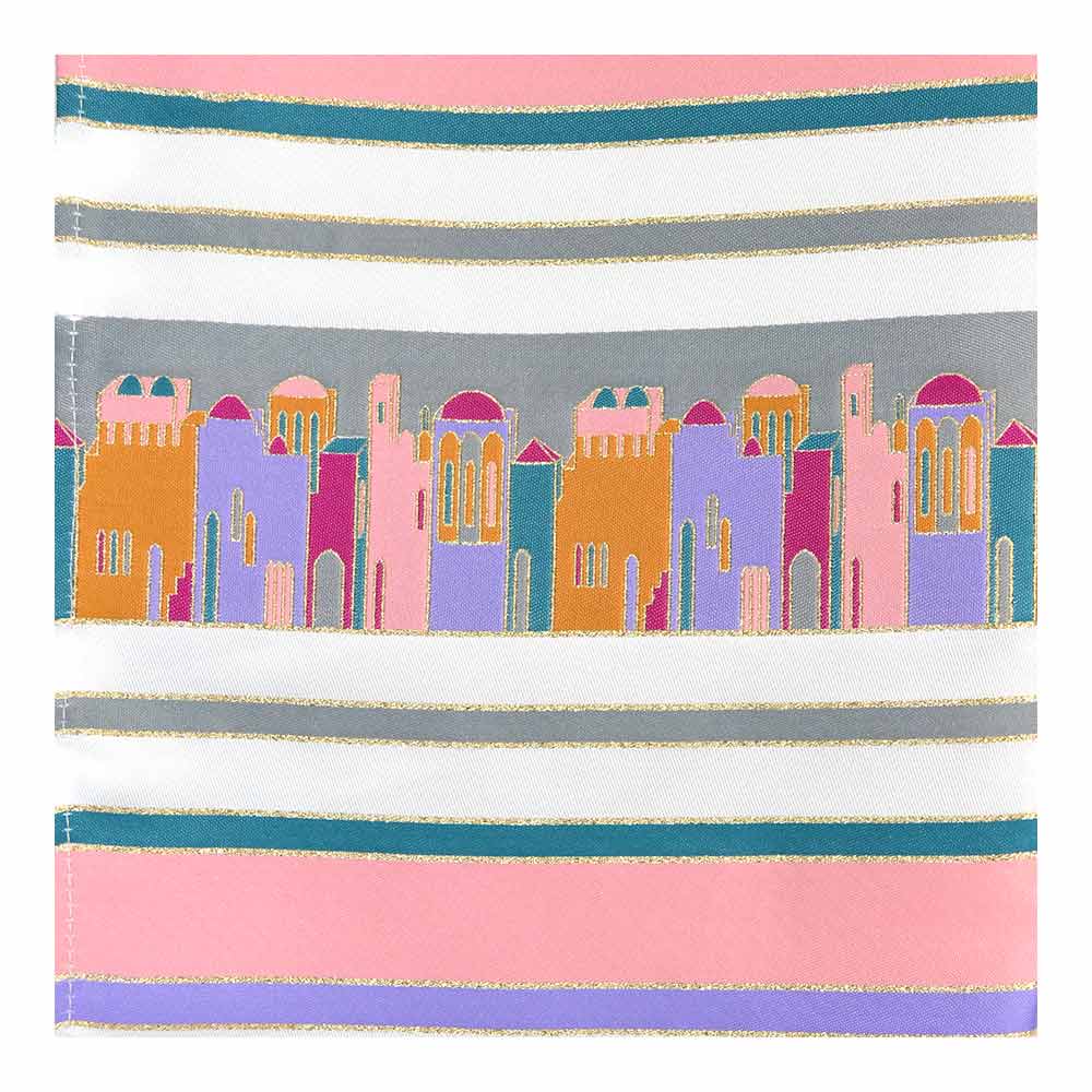 Zion Tallis - Pastel Jerusalem Tallis - ModernTribe