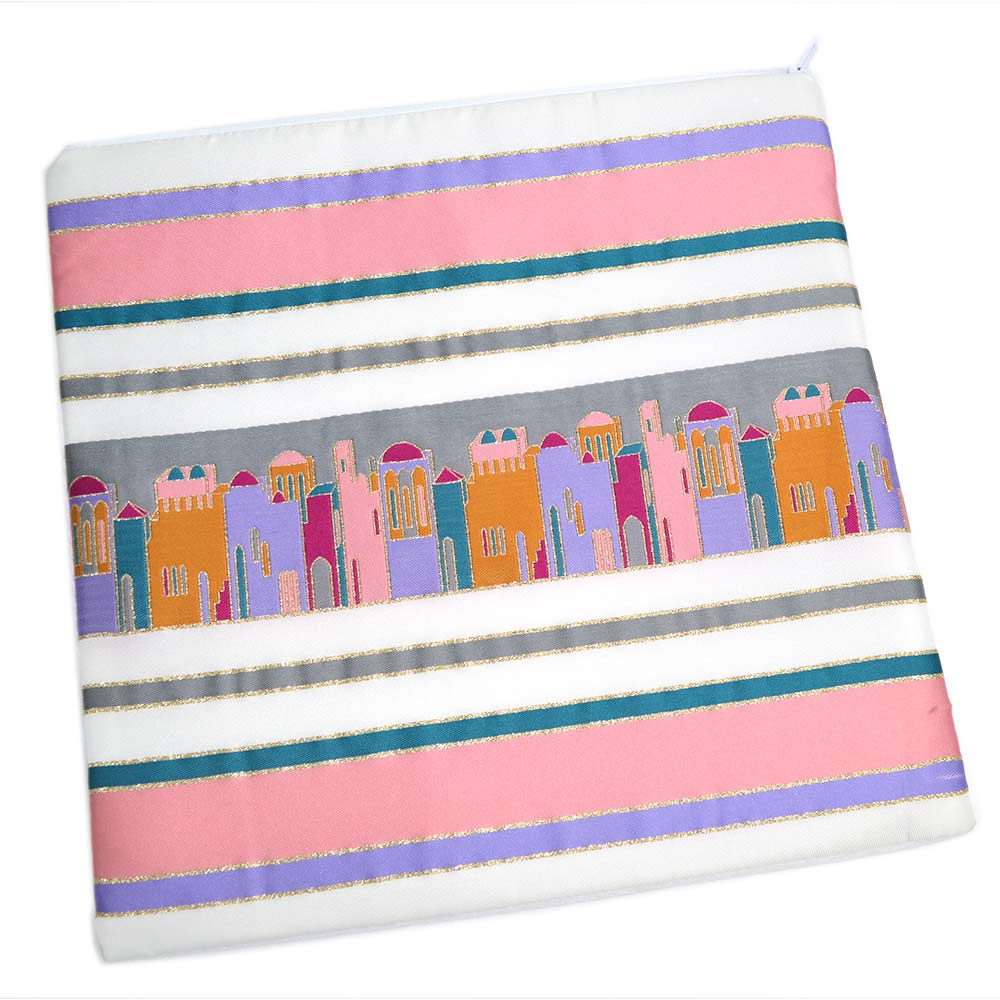 Zion Tallis - Pastel Jerusalem Tallis - ModernTribe