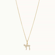 Les Petit Jewels Necklaces Petit Diamond Chai Necklace - 14k Gold