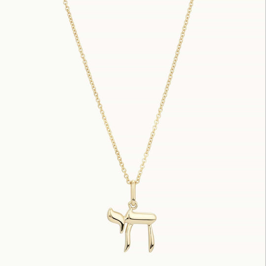 Petit Chai Necklace - 14k Gold