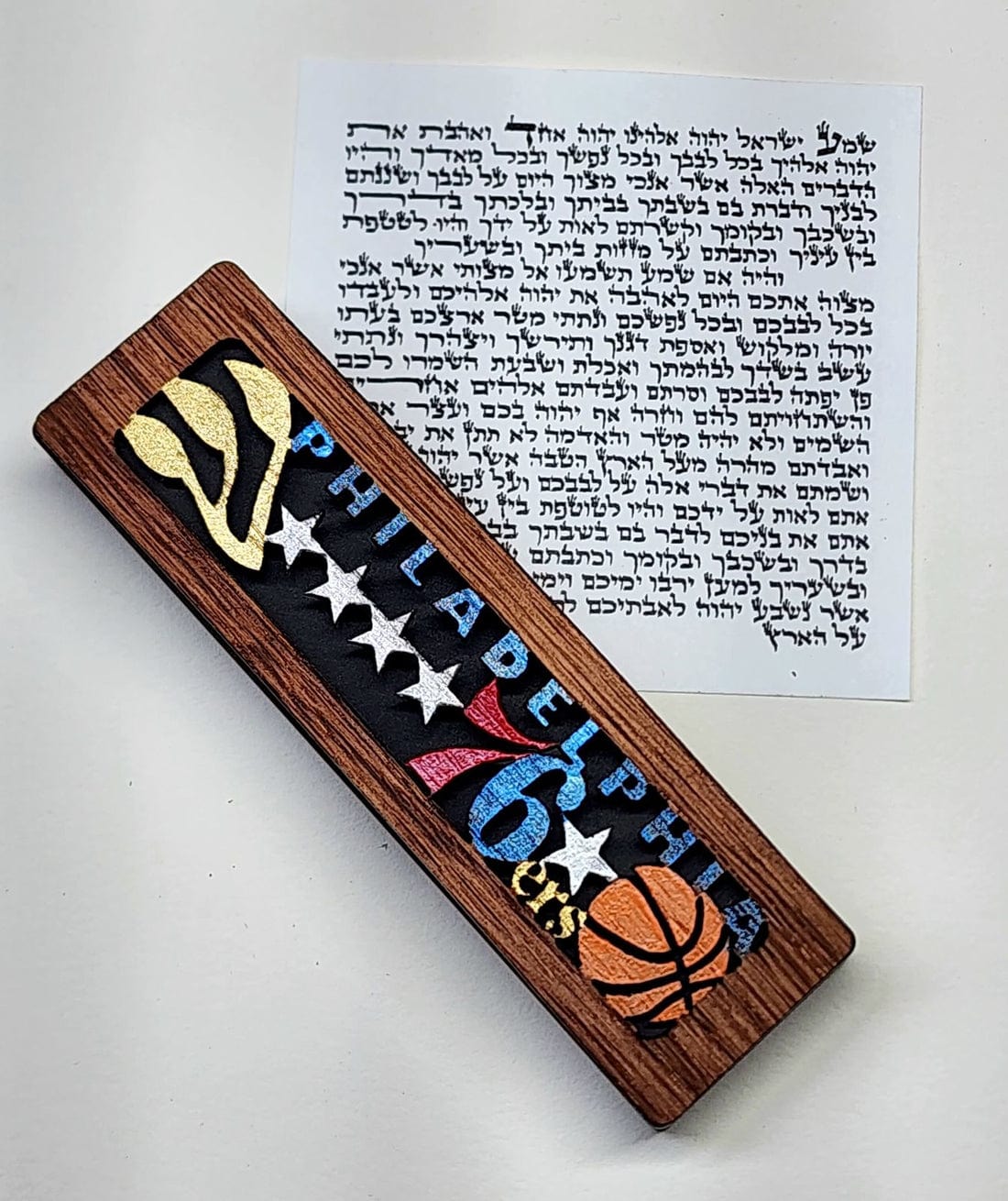 Glenn Grubard Designs - Sports Mezuzah Case by Glenn Grubard - (Choice of Team) - ModernTribe