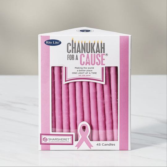Hanukkah Candles for a Cause - Breast and Ovarian Cancer