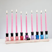 Rite Lite Hanukkah Candles Hanukkah Candles for a Cause - Breast and Ovarian Cancer