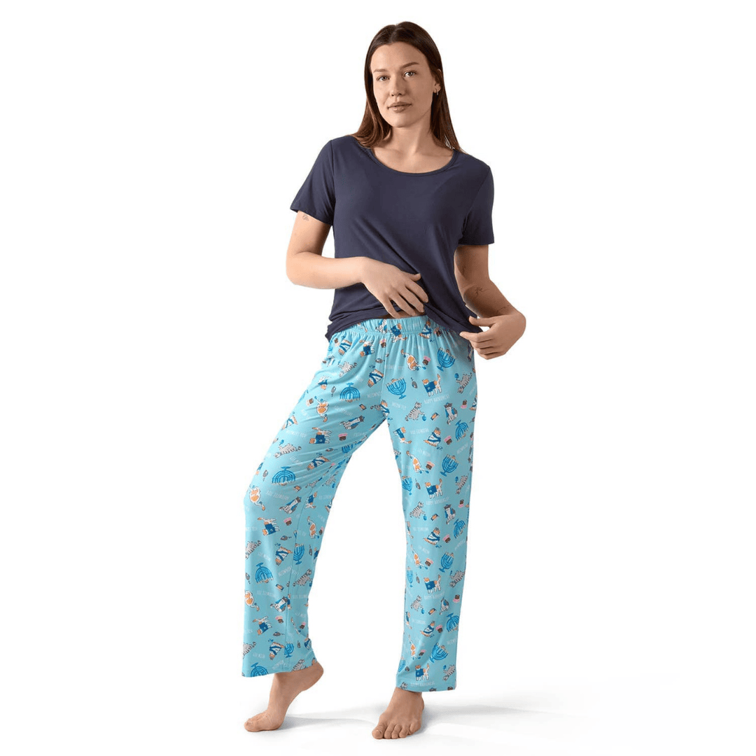 MeMoi - Women's Hanukcat PJ Set in a Bag - ModernTribe