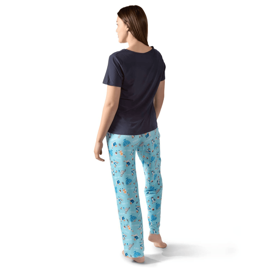 MeMoi - Women's Hanukcat PJ Set in a Bag - ModernTribe