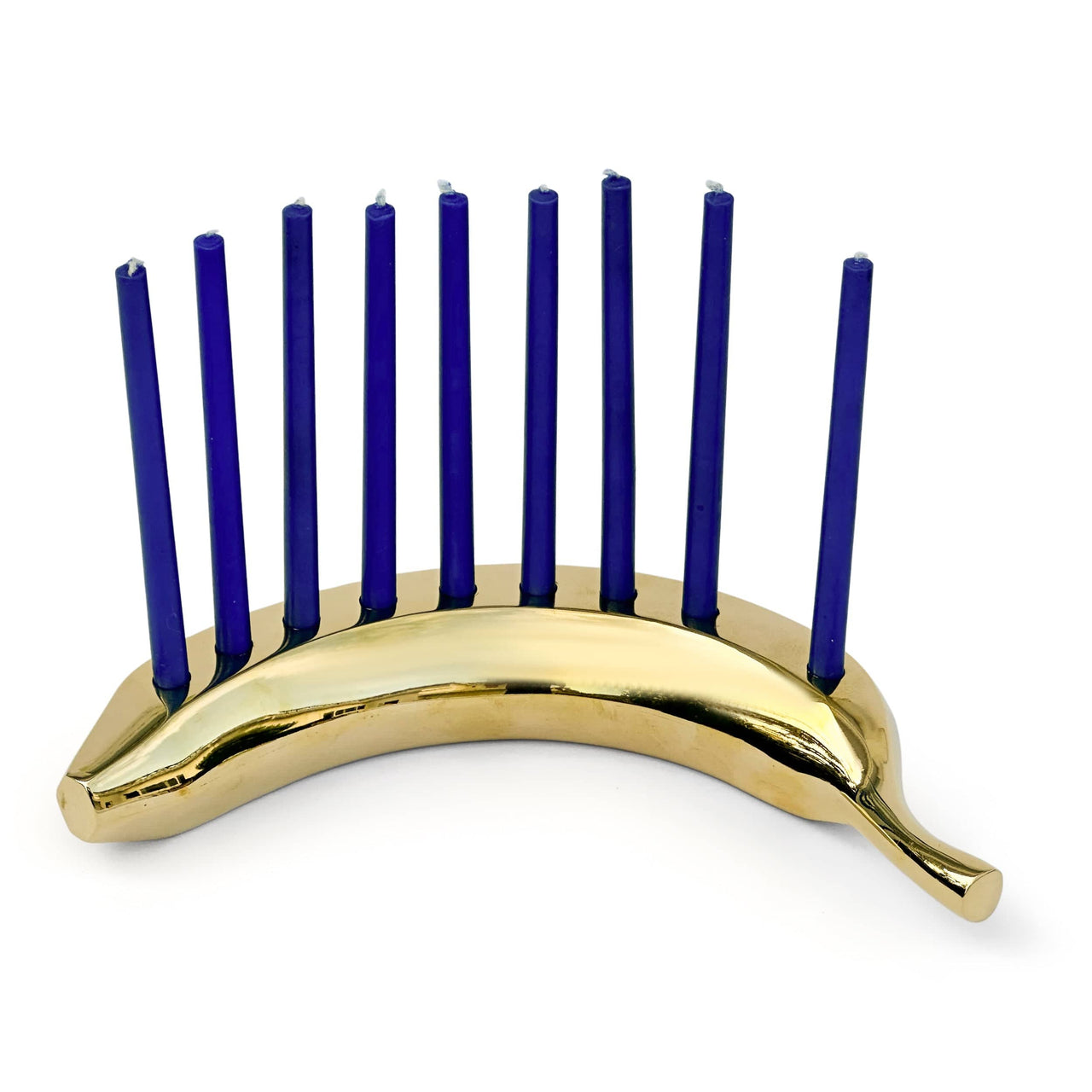Banana Menorah - Banana Menorah - (Stainless Steel or Brass) - ModernTribe