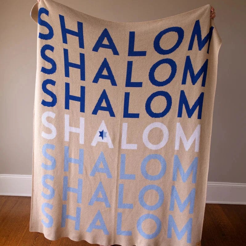 Adara Rituals Blankets Ombre Shalom Throw Blanket