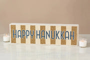 Adara Rituals Decorations Nava Happy Hanukkah Beaded Sign