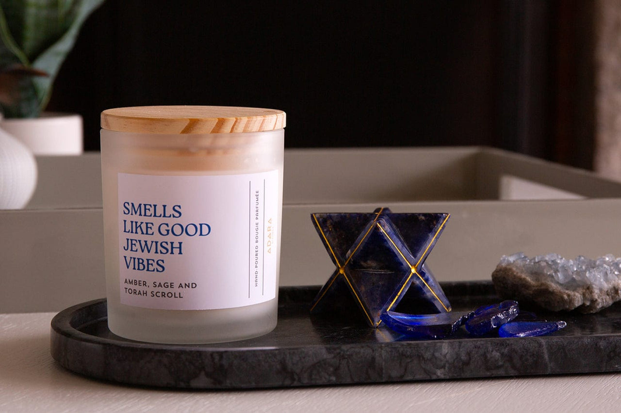 Adara Rituals Decorative Candles Smells Like Jewish Vibes Scented Candle
