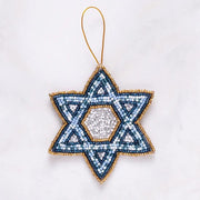 Adara Rituals Ornaments Default Beaded Star of David Ornament