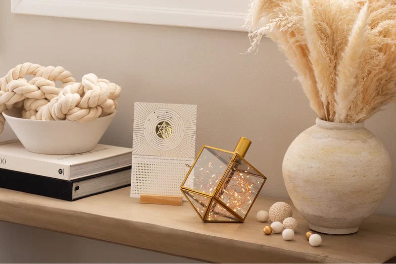 Adara Rituals - Dazzling Dreidel Duo with Lights - Set of 2 - ModernTribe