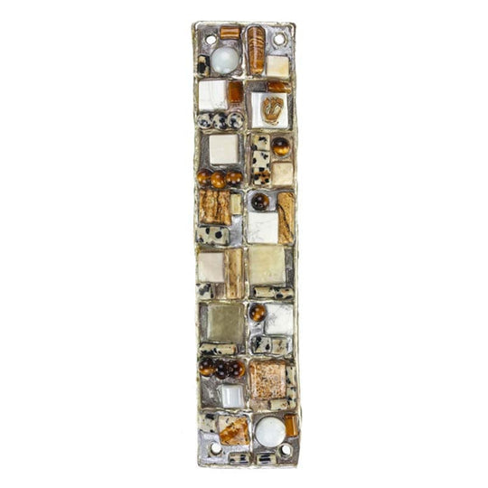 Mosiac Mezuzah in the Desert by Michal Golan