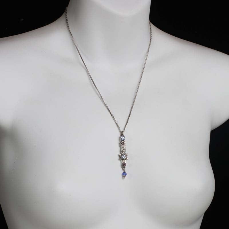 Michal Golan - Ice Crystals Mezuzah Necklace by Michal Golan - ModernTribe