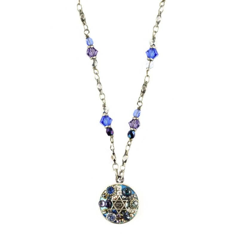 Michal Golan - Gold Star of David Beaded Necklace by Michal Golan - ModernTribe