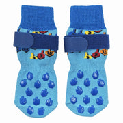Bagels & Sox Pet Toys Hanukkah Dreidel Puppy Socks - Set of 4
