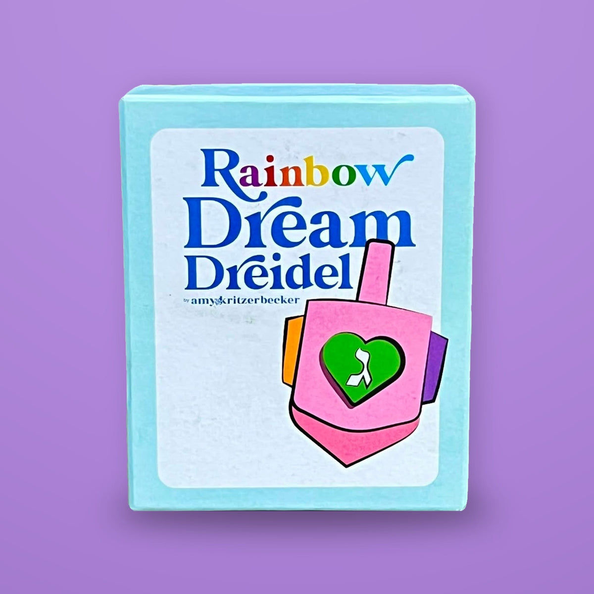 Amy Kritzer Becker Dreidels Rainbow Dream Dreidel
