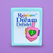 Amy Kritzer Becker Dreidels Rainbow Dream Dreidel