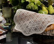 Apeloig Collection Challah Covers Shana Tova Star of David Lace Challah Cover
