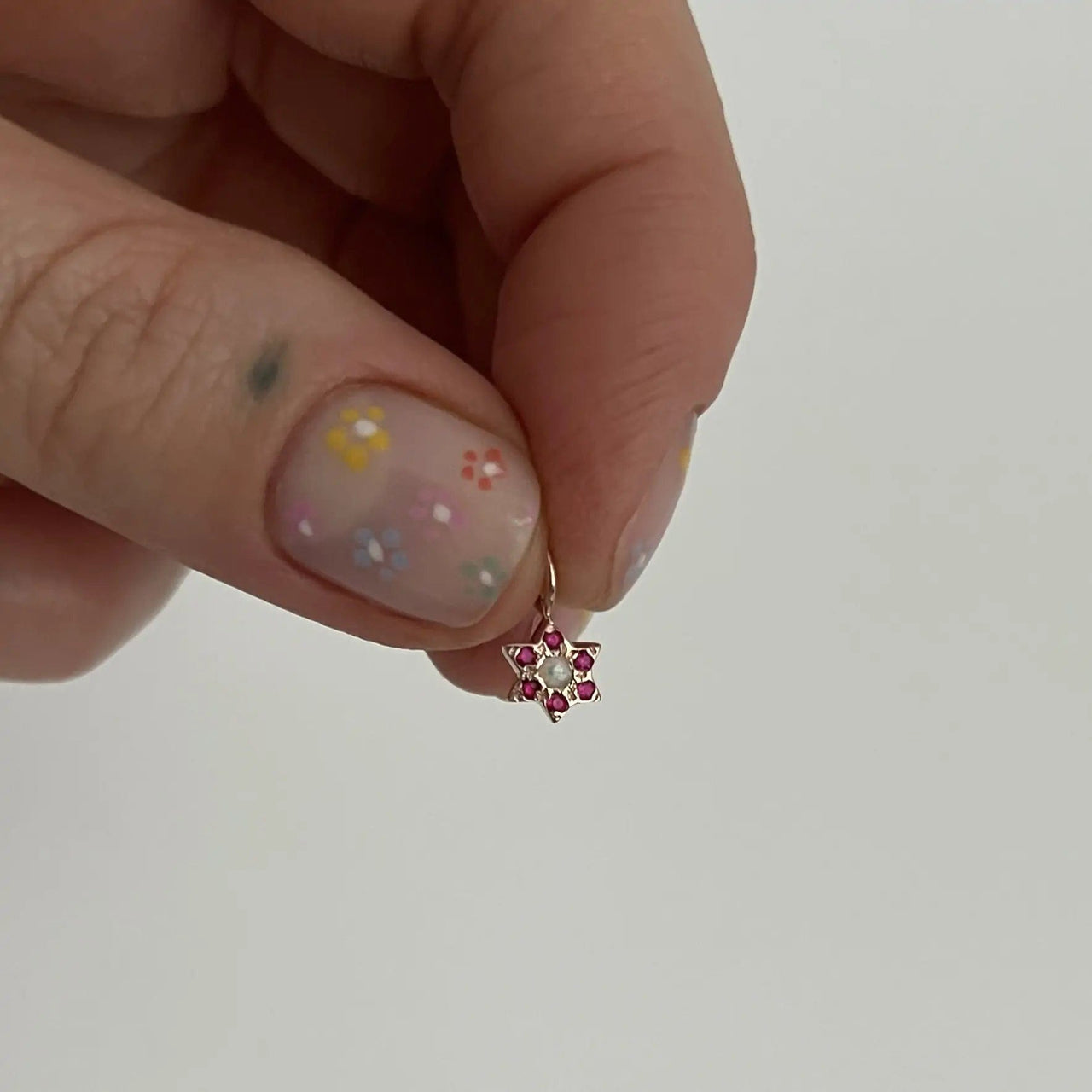 Elisa Solomon - Custom Stones Star of David Necklace by Elisa Solomon - 14k Yellow, Rose or White Gold - ModernTribe